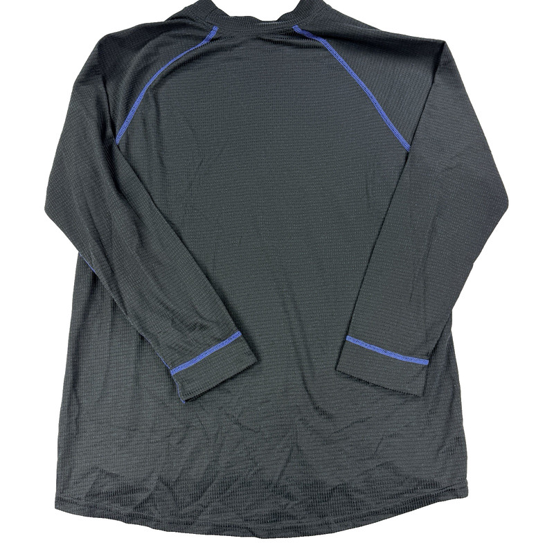 Mens Russell Dri Power 360 Long Sleeve Training Shirt Black Blue Size Large gallery