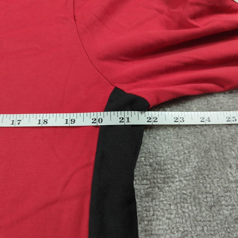 Polo Ralph Lauren Pullover Mens Large Red Pima Soft 1/4 Zip Long Sleeve Top gallery