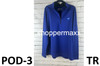 Nike Men's Royal/Black Dri-FIT Stretch 1/2-Zip Cover-up 779795 Medline, Large gallery
