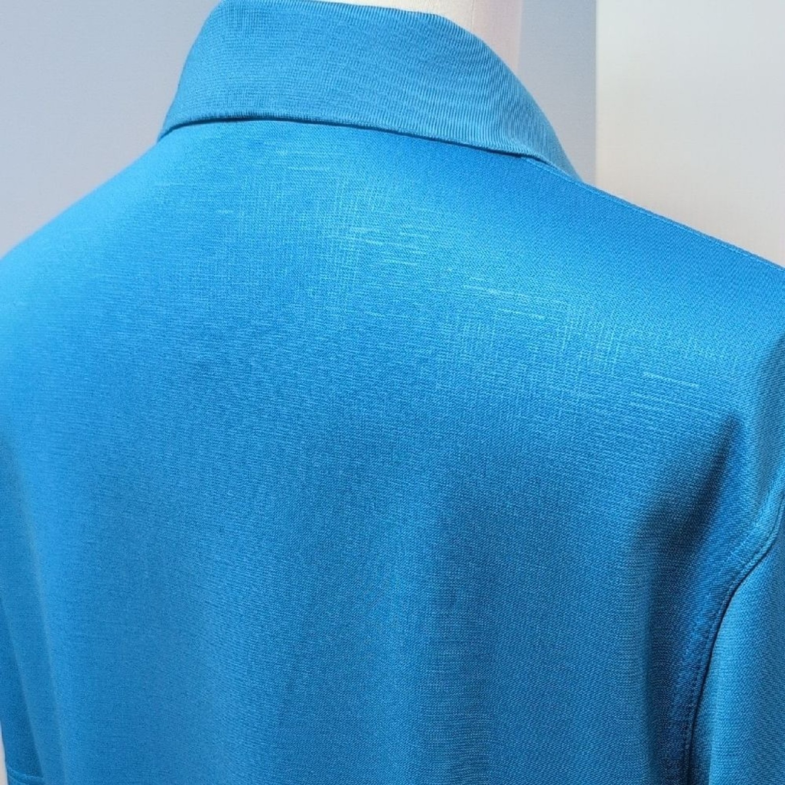 Monterey Club Dry Swing Embroidered Fox Hollow Logo Moisture Wicking Polo Size L gallery