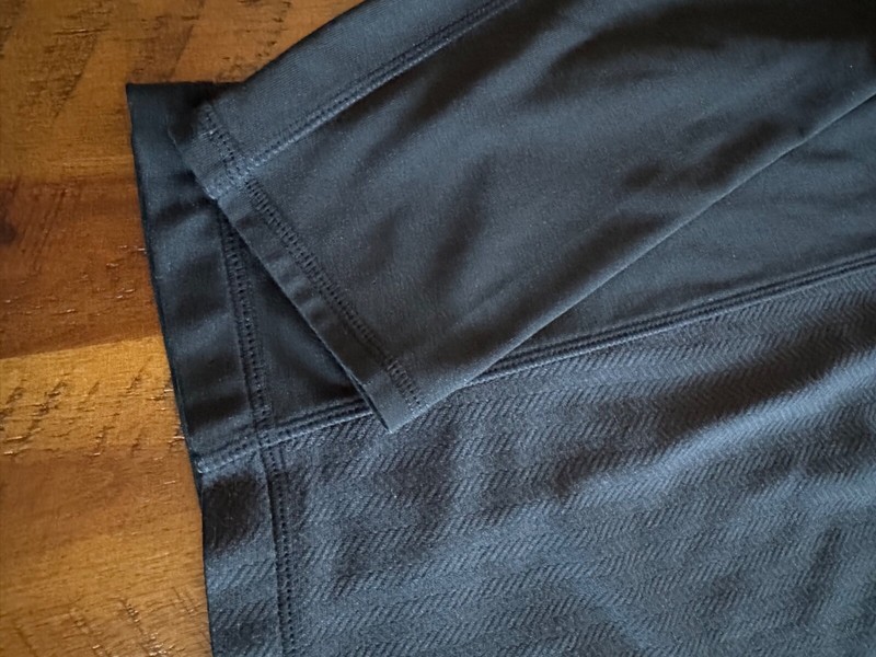 Men's Mondetta Quarter-Zip Athletic Shirt, Black Size M gallery