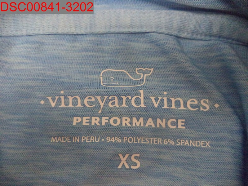 Vineyard Vines Men Blue Logo Fishing LongSleeve Performance Harbor Hoodie Tee XS gallery
