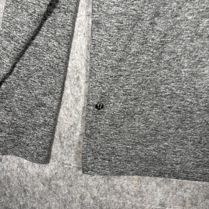 Lululemon Soft Jersey Half Zip Pullover Men's XL Gray Athleisure Activewear gallery