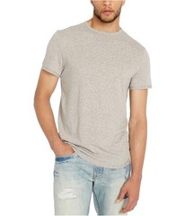 Buffalo David Bitton Mens Savage Graphic T-Shirt, gray, L