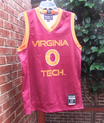 Urban Champs Jersey Mens Size S Cattoor Red Virginia Tech