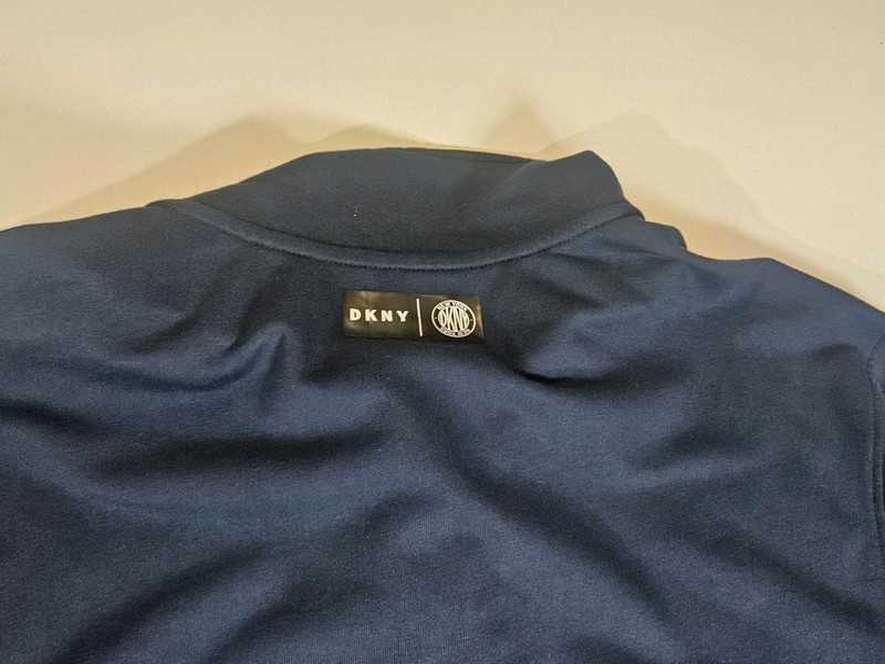 DKNY Athletic Pullover Mens Size XL Navy Blue Outdoor Golf Preppy Activewear gallery