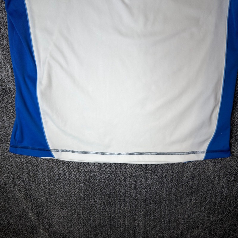 Starter Italia Calcio Soccer Jersey Mens Medium Blue White Embroidered RN 104648 gallery