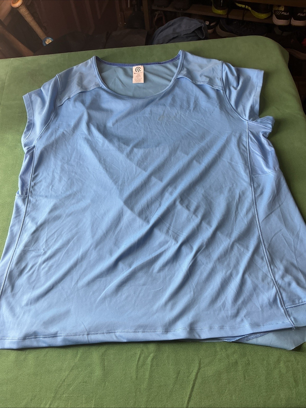 Champion C9 Performance Duo Dry Men's XXL Athletic Blue Sleeveless Shirt gallery