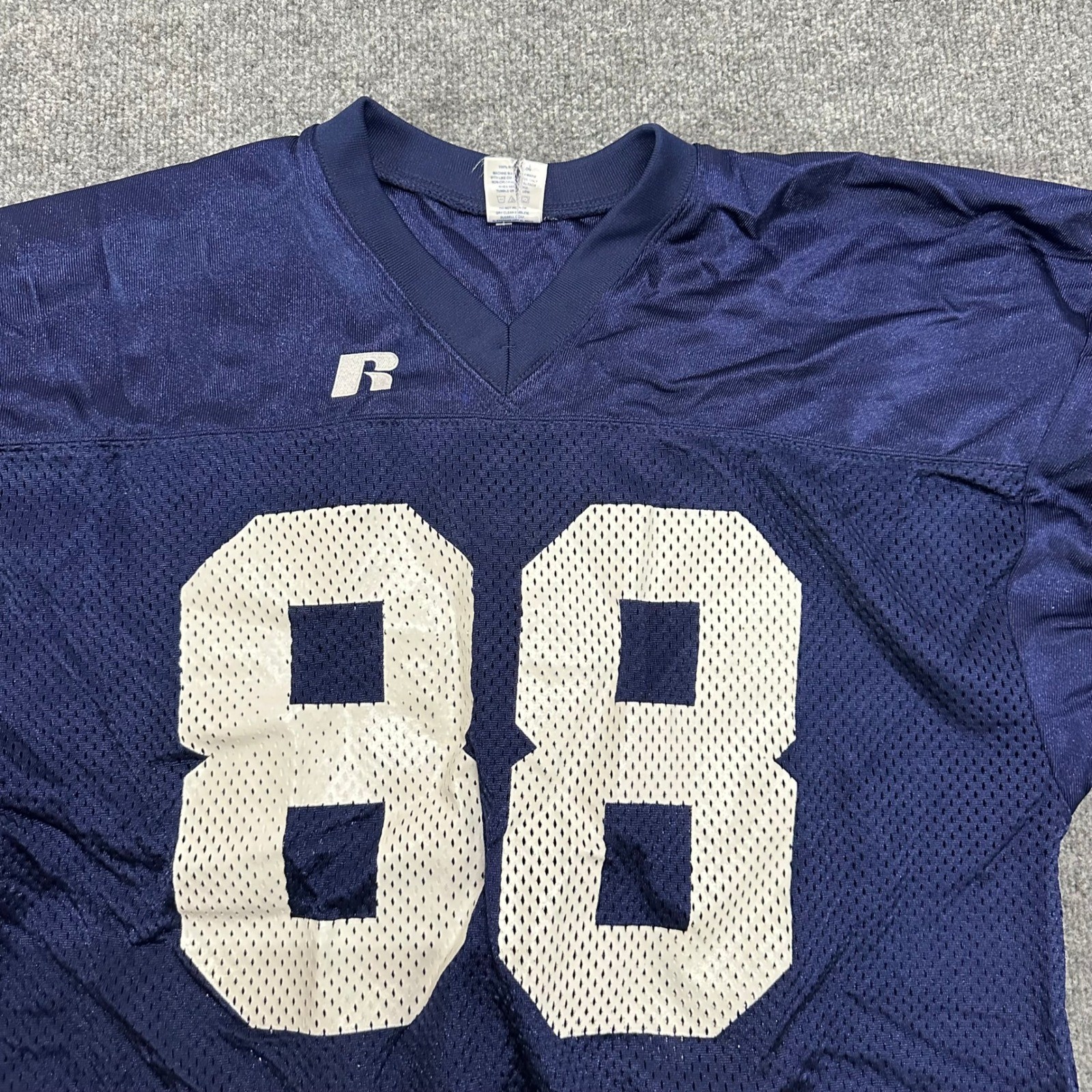 Russell Athletic Jersey Mens XL Navy Blue Mesh Football Number 88 Athletic Sport gallery