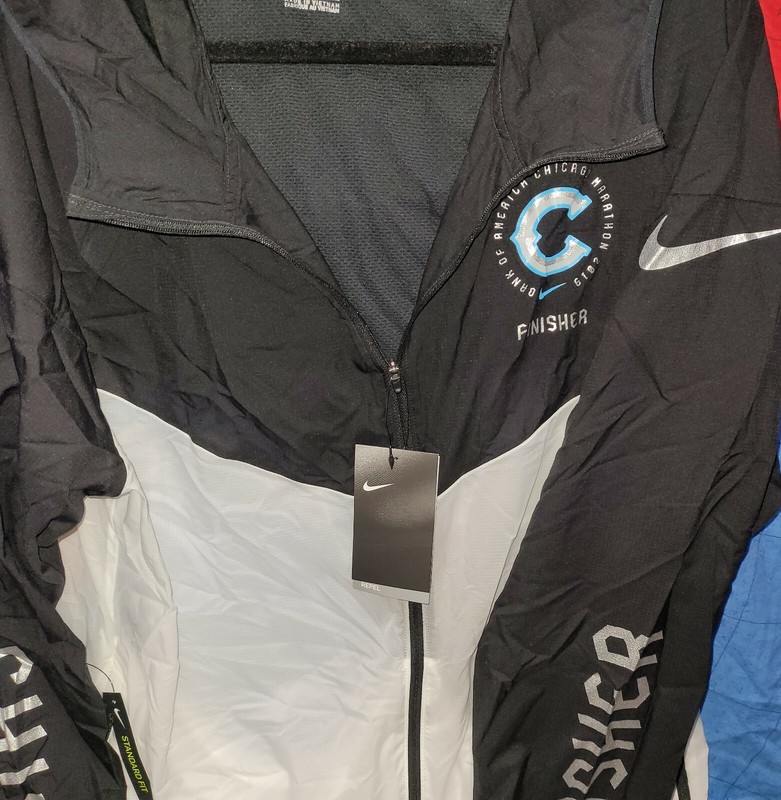 Nike Windrunner Chicago Finisher Men's Running Jacket CN2167-010 Size XXL gallery