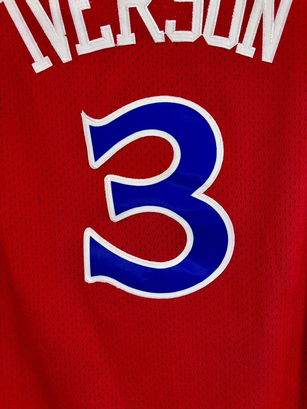MITCHELL & NESS NBA AUTHENTIC JERSEY PHILADELPHIA 76ERS 96 ALLEN IVERSON gallery
