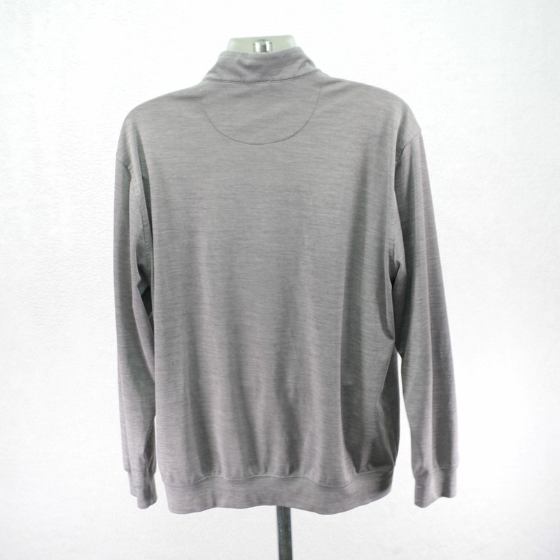 Donald Ross Pullover Quarter Zip Pullover Gray Men's Athleisure -XL- gallery