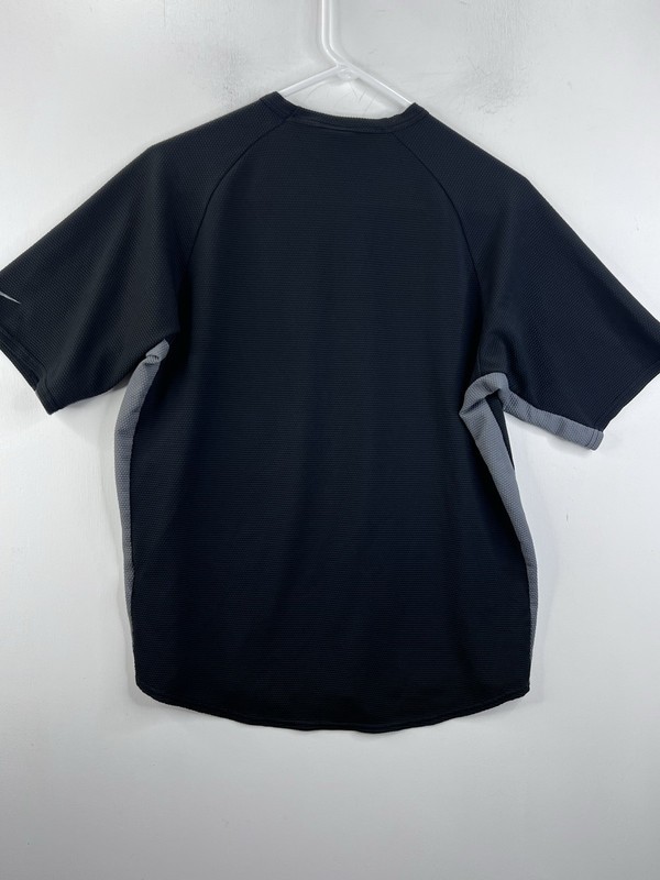 Nike Sphere-Dry Men's Size Medium Short Sleeve Shirt Black Training Workout gallery