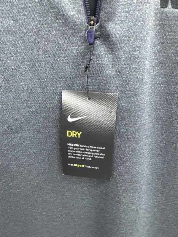 Nike Golf Dri-Fit 1/4 Zip Pullover “Fins WKND” embroidered Ford Patch Medium gallery