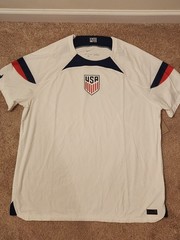 Nike Vapor Match USA USNT Home Soccer Jersey SZ XXL DN0638-101 Authentic XL $170