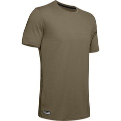Under Armour 1351776 Men’s UA Tactical Cotton Tee Short Sleeve T-Shirt, Tan