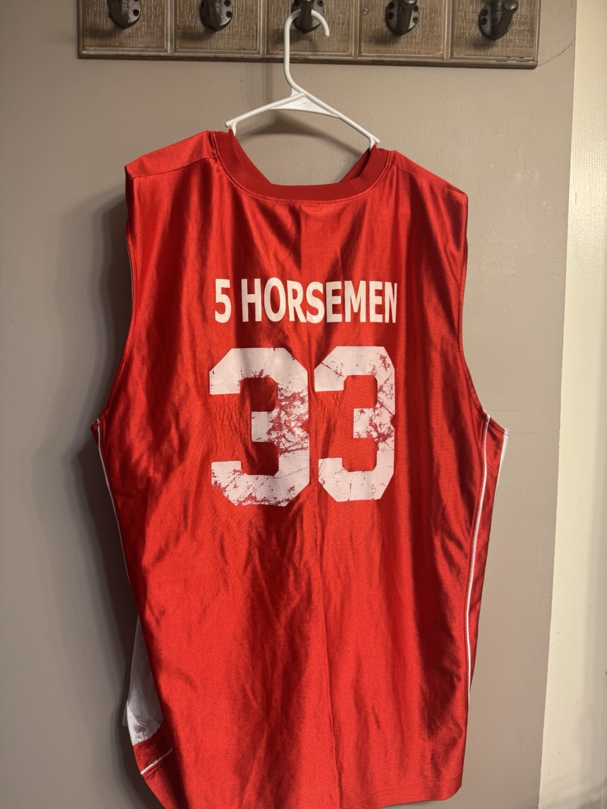 Reversible Basketball Jersey size XL Red White USMC Marine Corps Henderson Hall gallery