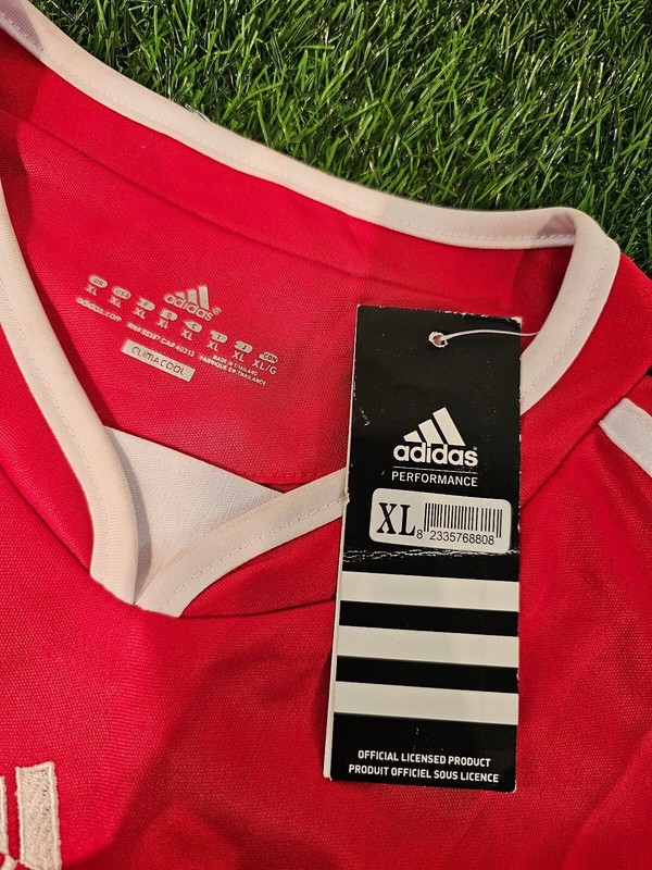 NWT Adidas Climacool Uganda Cranes National Team Soccer Jersey Mens SZ XL FUFA gallery