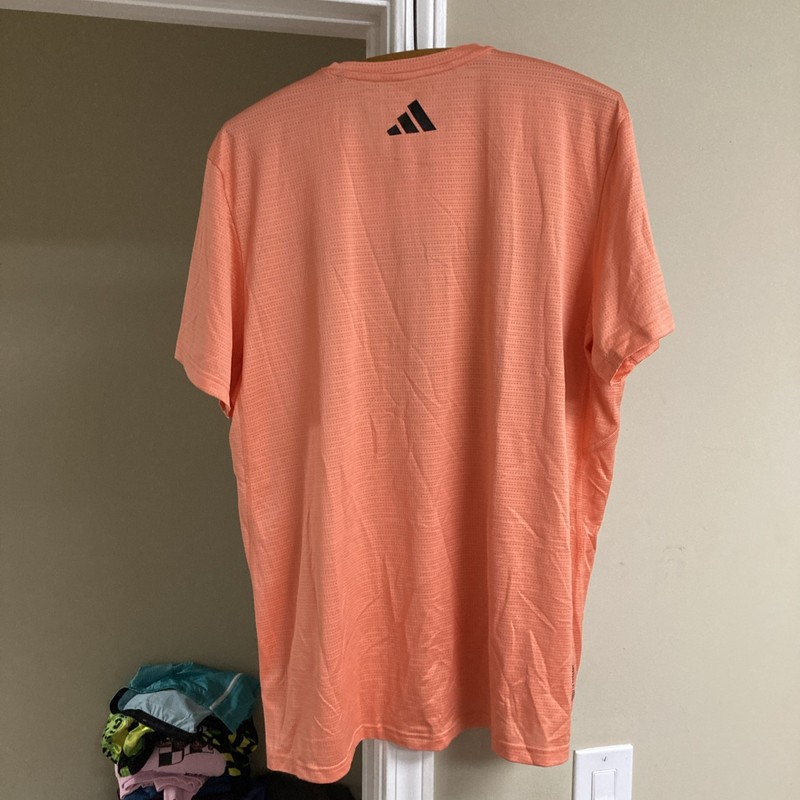 2023 Adidas Peachtree Road Race Shirt Men's XL Orange Running Atlanta July 4th gallery
