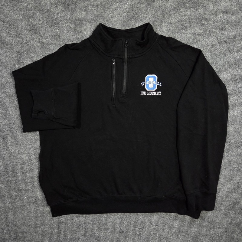 Bishop O'Connell Pullover Mens L Ice Hockey Knights Arlington Virginia 1/4 Zip gallery
