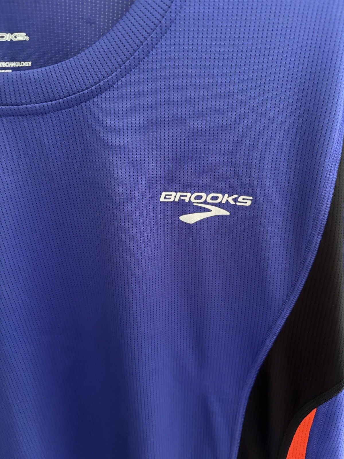 7 Brooks Preformance Running Shirt Mens XL Short Sleeve Shirt gallery