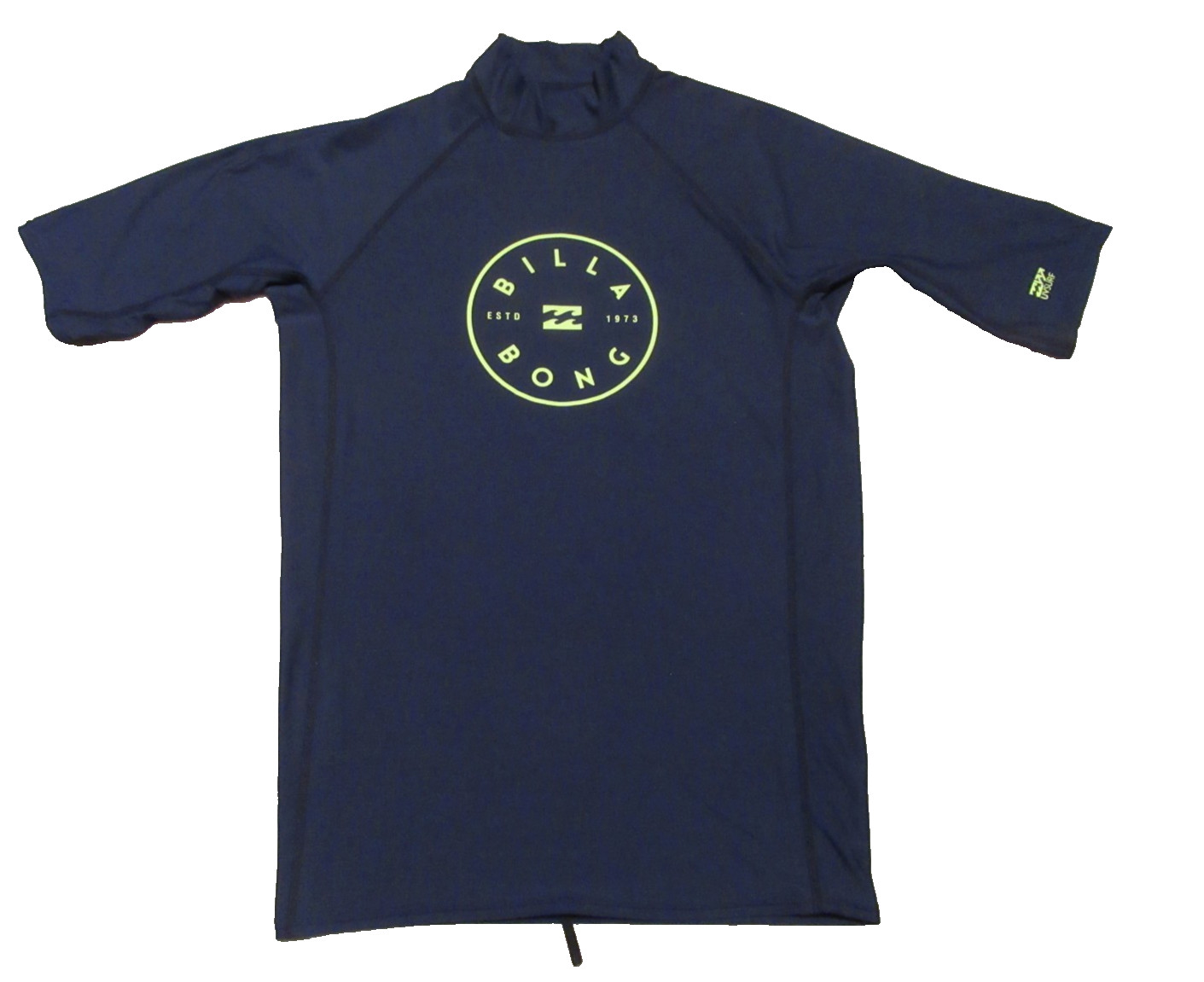 Billabong UV Surf Shirt Mens Large Navy Blue Performance Fit UPF 50+ Rash Guard gallery