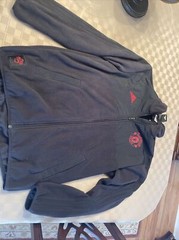 adidas Mens Soccer Manchester United Seasonal Fleece Jacket BRAND NEW