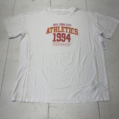 Old Navy Active Shirt Mens Small White CloudMotion New York City Athletics 1994