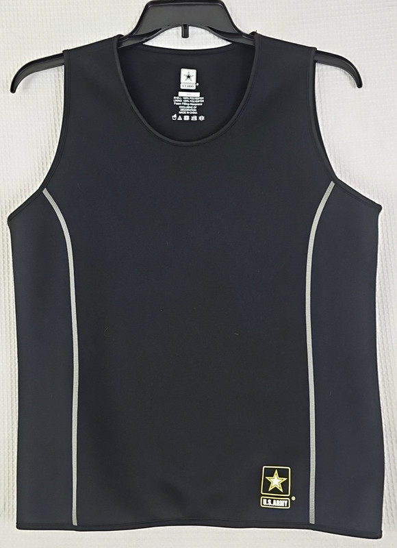 Official US Army Neoprene Water Training Gear Vest, Black, Size XXL Logo. gallery