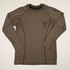 Badlands Latitude Shirt Mens XL / 2XL Brown Archery Base Layer Hiking Stretch