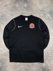 Nike Football AFC Fylde Soccer Jersey 2017 2018 Long Sleeve Black Size M