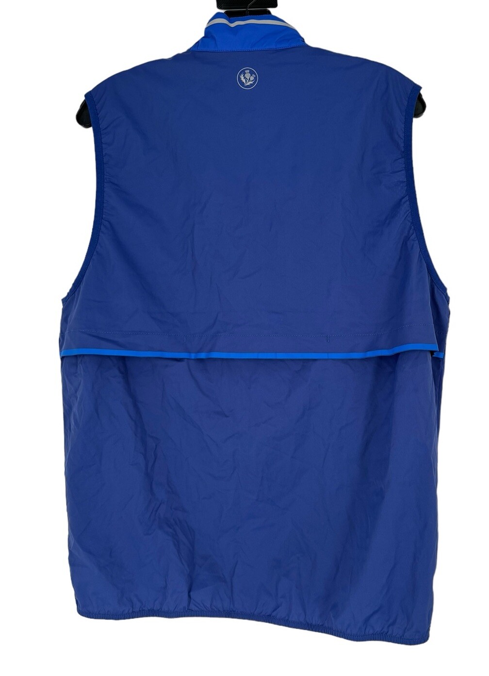 DONALD ROSS Sport Men's Blue Full Zip Traveler Vest Medium gallery