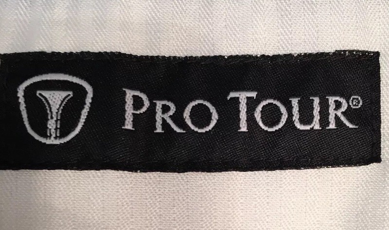 Pro Tour Mens Golf Shorts Size 36 Flat Front Blue White Khaki Plaid and Checks gallery