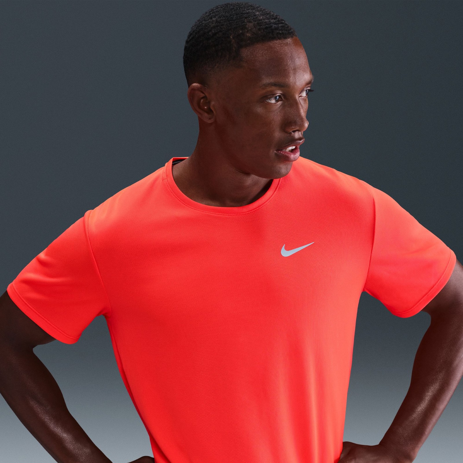 Nike $35 Miler Dri-FIT UV Mens UPF 40+ Running Top Sz S-XL Shirt NEW DV9315 635 gallery