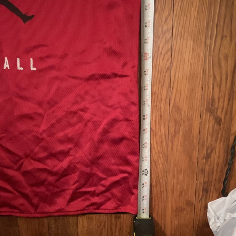 VINTAGE REVERSIBLE JORDAN 11 BRED JERSEY gallery