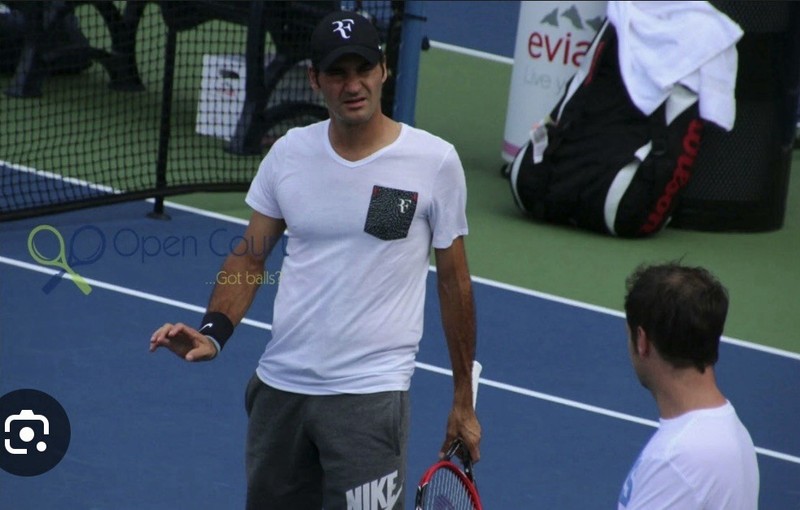 Nike Air Jordan Roger Federer RF x AJ3 2014 US Open Practice Shirt XL Nadal NWT gallery