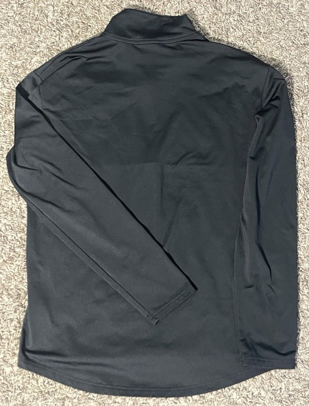 Men’s Jordan SDSU Aztecs Half Zip Size M Long Sleeve Black Used gallery
