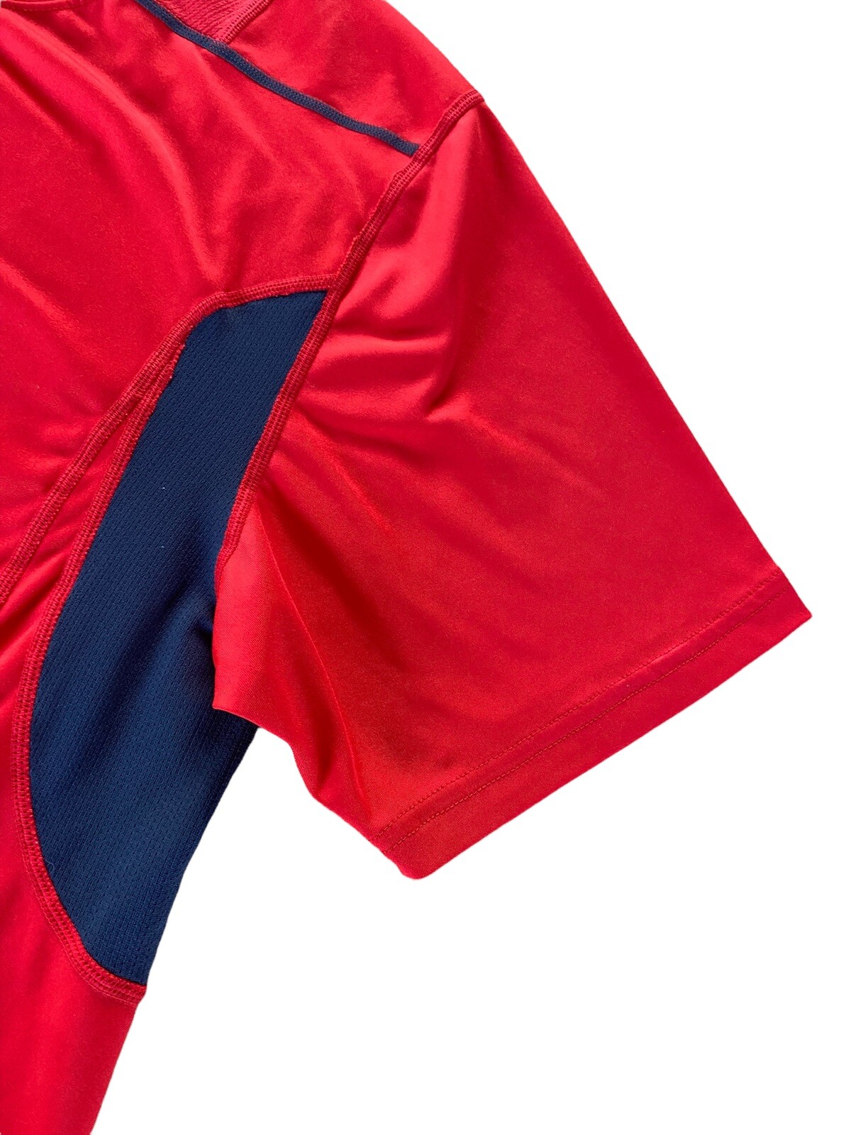Nike Mens Medium Red & Gray Athletic T-Shirt gallery