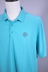 Nike Golf Dri-Fit Performance Polo Shirt Aqua Greenbriar Hills CC Men’s XL