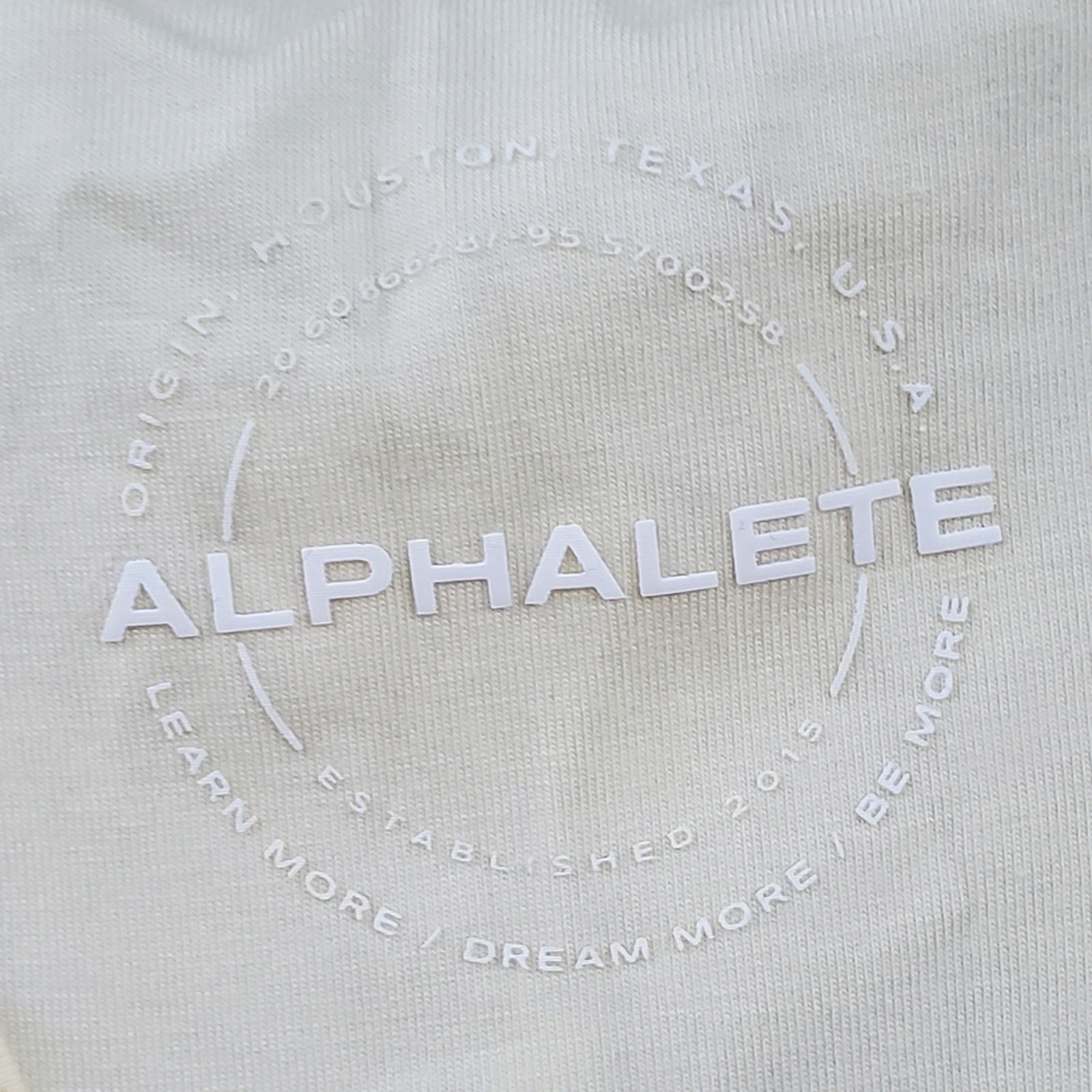 Alphalete Light Yellow Stringer Men's Tank Size M gallery