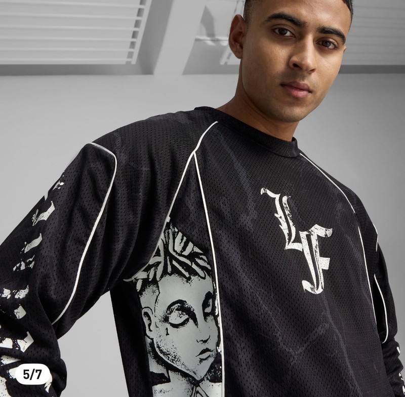 Puma X Lamelo Ball “written in Chrome” Jersey Men’s Large gallery