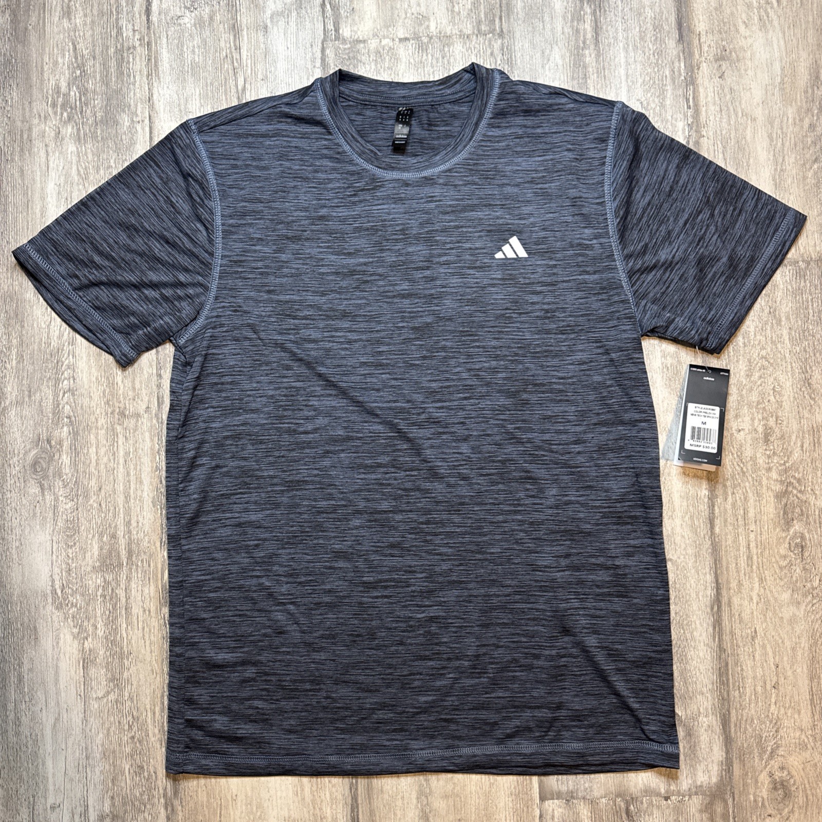 Adidas Men’s Tech Tee Space Dye, Size Medium gallery