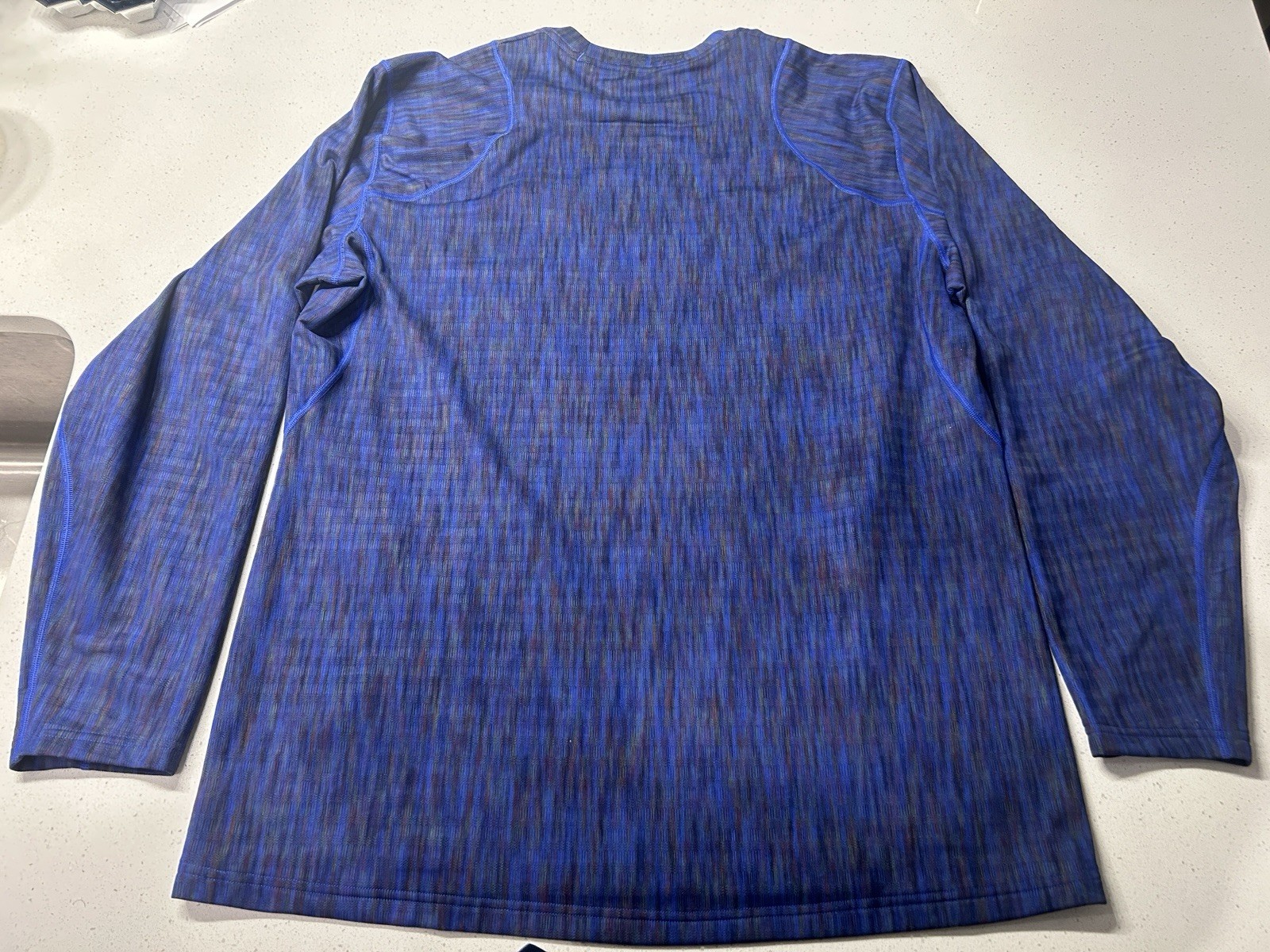 Nike Pro Warm Men's training Running Rugby Gym Top size 2XL (824280-452) Blue gallery