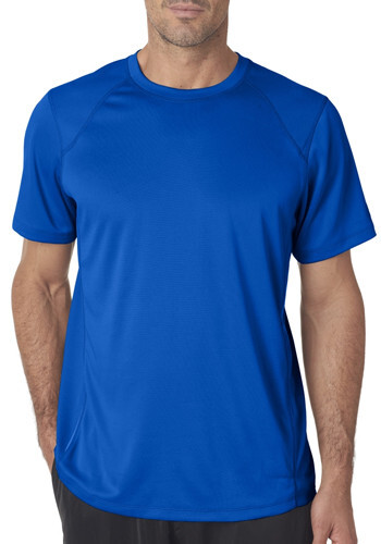 NEW BALANCE Men's Tempo Men's Running Shirt dri-fit Small, Medium 9118 Black Blu gallery