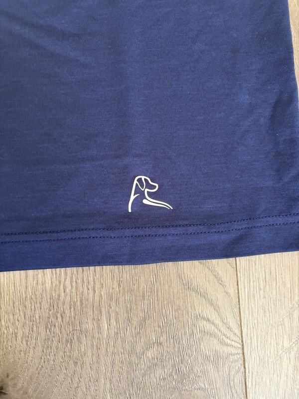 Rhoback Blitz Tech Tee Shirt Navy Blue Men’s Size Large Performance Short Sleeve gallery