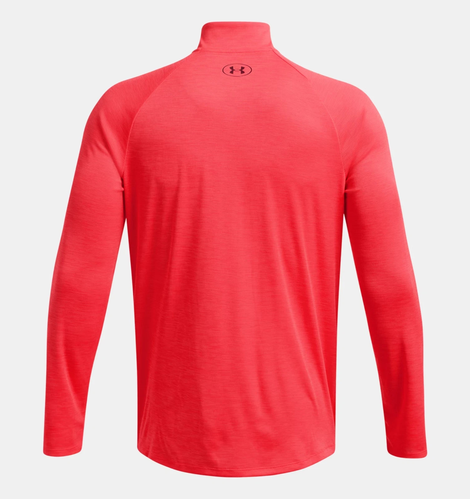 Under Armour Men's Tech Textured 1/2 Zip Pullover Long Sleeve Red gallery