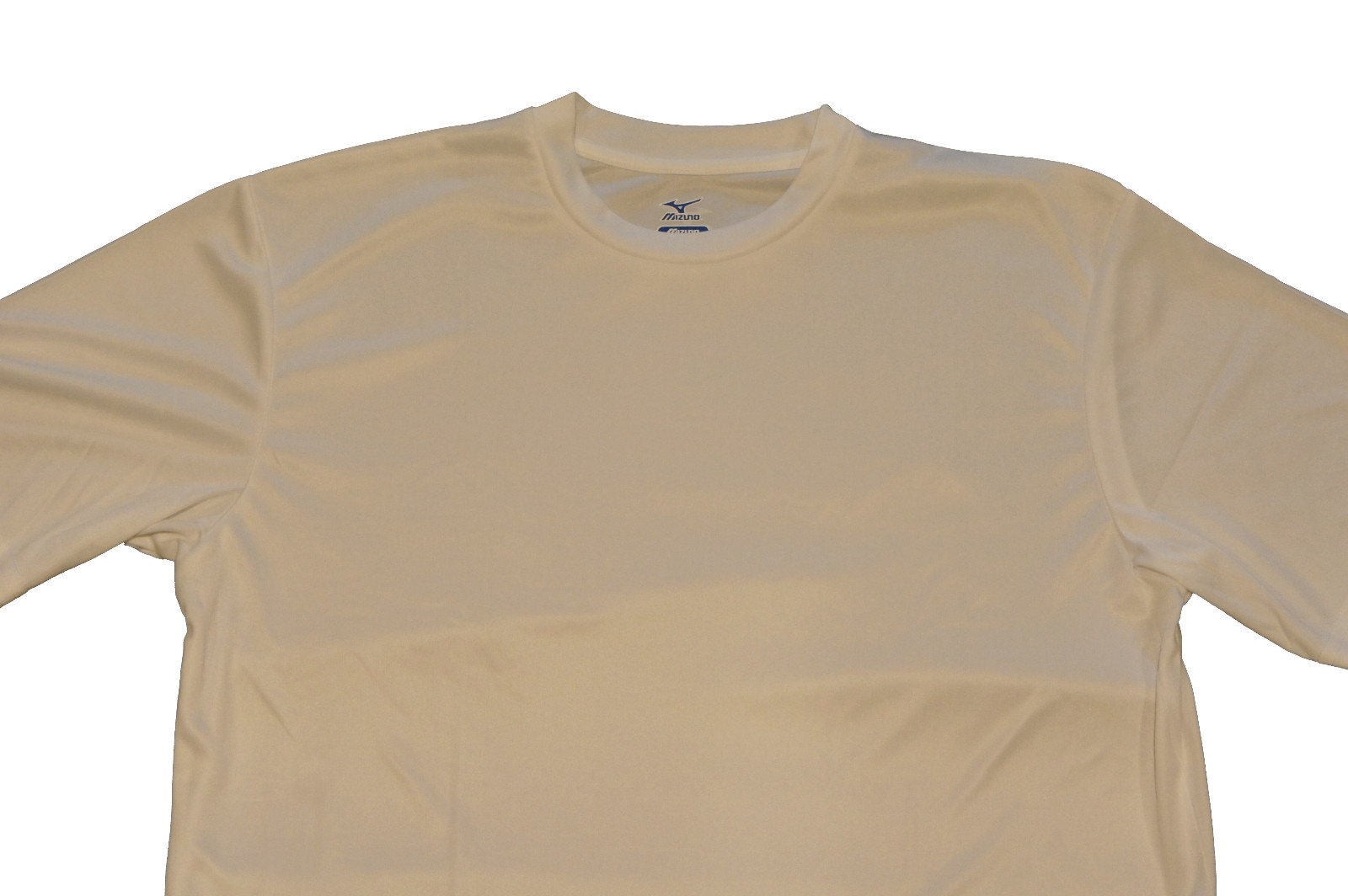 MIZUNO MENS DIAMOND Baseball Practice/Training Tee Color: White Sz: XS gallery