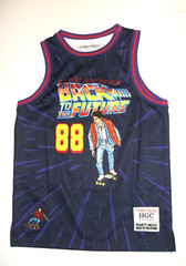 Basketball Jersey Back to the Future Men M Marty 88 Headgear Classics NWOT