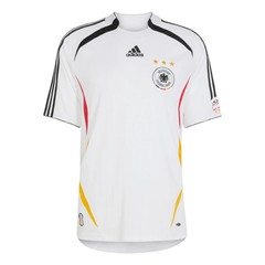 adidas Germany Retro Deutschland Soccer Team Logo 2006 Jersey White Top Men Size
