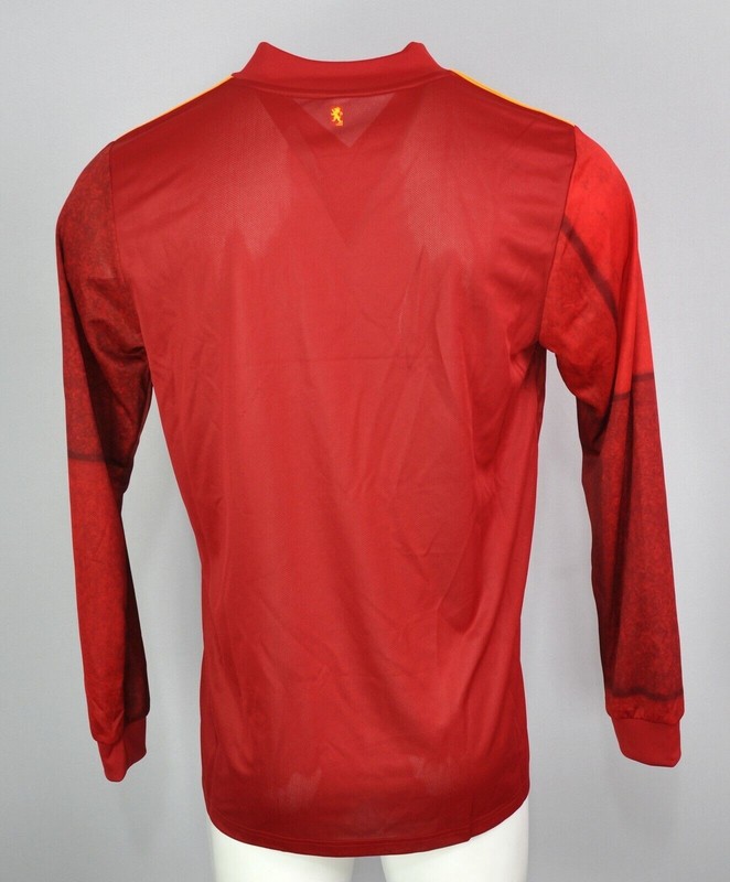 Adidas Spain Soccer Jersey Men's Size L 2020-21 Long Sleeve Espana Futbol gallery